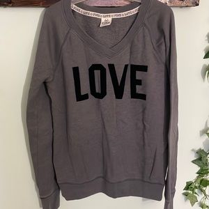 Victoria’s Secret pink v neck sweater